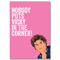 Personalised In The Corner Card